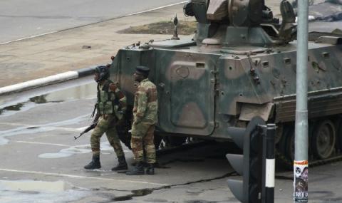 Военен преврат в Зимбабве