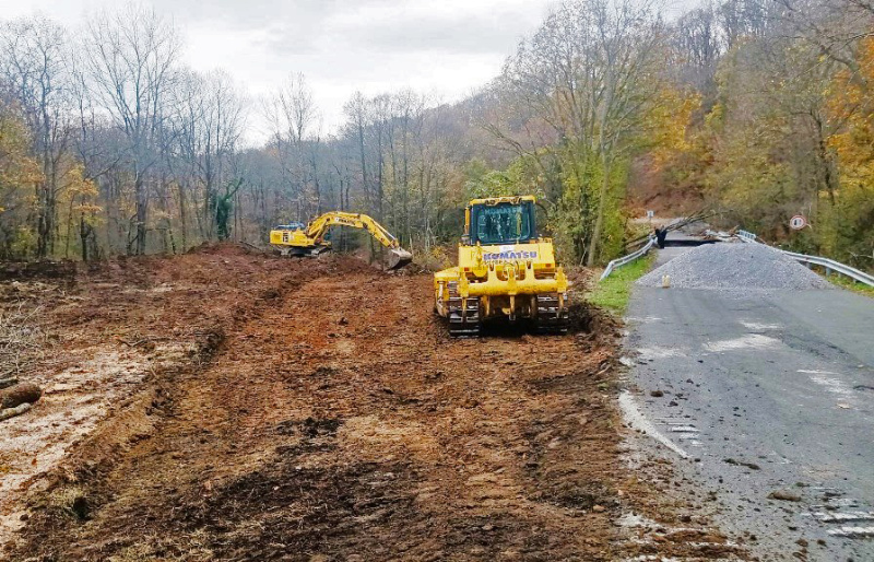 Изграждат временен път между Кости, Бродилово и Българи