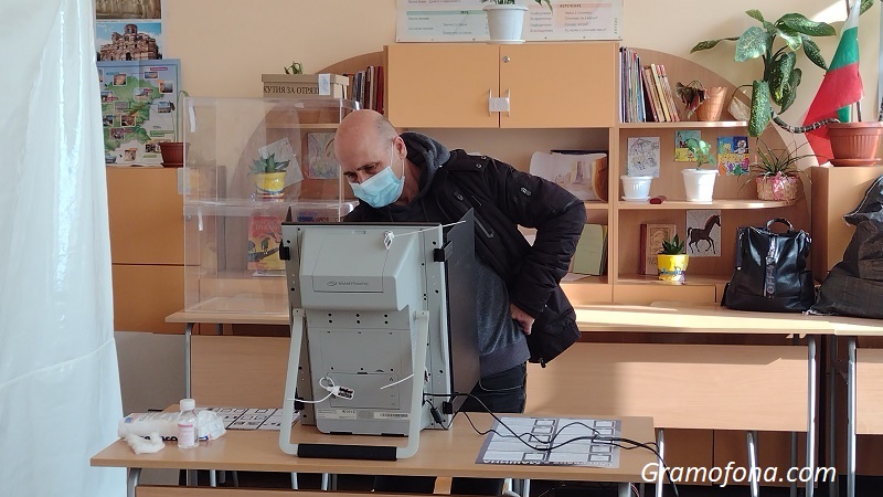 Междинни данни в Бургаско: Продължаваме промяната е първа сила в региона, най-много са гласували за двойката Радев-Йотова