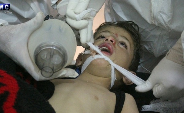 Химическа атака в Сирия, жертвите са десетки