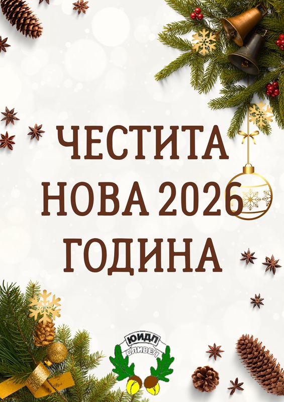 ЮИДП Сливен Ви поздравява за новата 2026 г