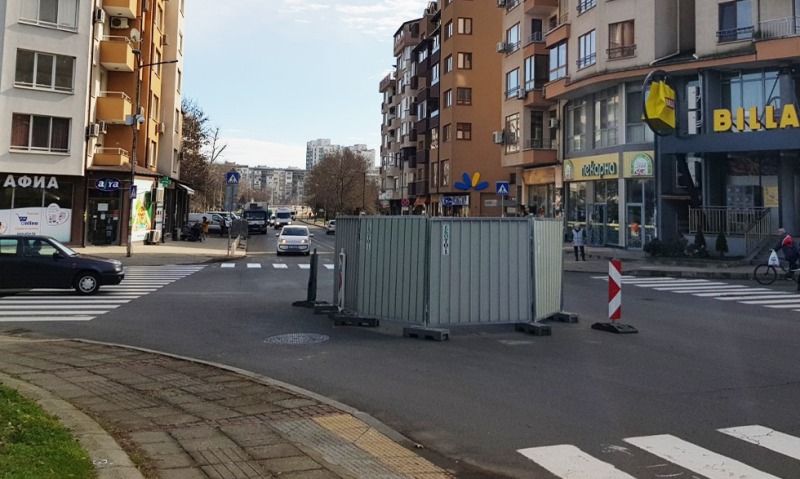 Преминавайте внимателно през голямото кръстовище в „Изгрев”