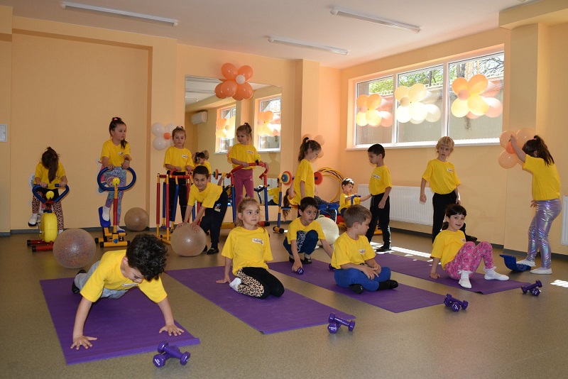 В Бургас вече има фитнес за деца