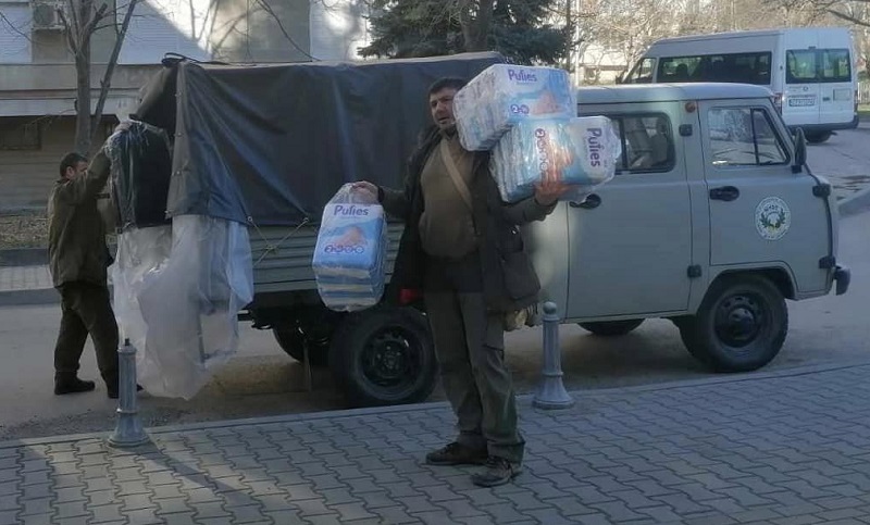Служители на ДГС - Стара Загора с помощ за бедстващите след земетресението в Турция и Сирия