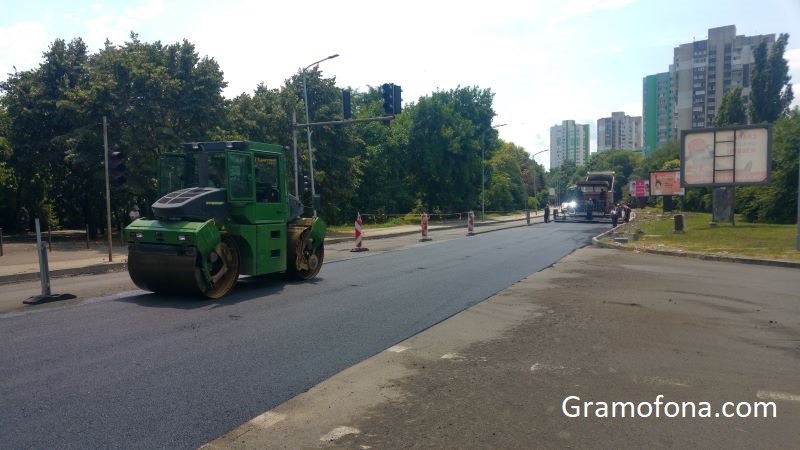 Въвежда се временна организация на движението по „Димитър Димов“