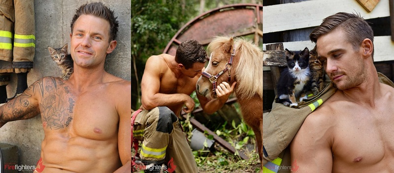 Код горещо: Време е за новия благотворителен календар на австралийските пожарникари