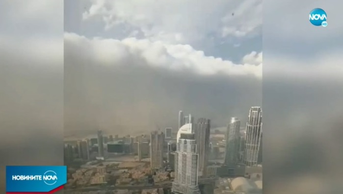 Мощна пясъчна буря връхлетя Обединените арабски емирства