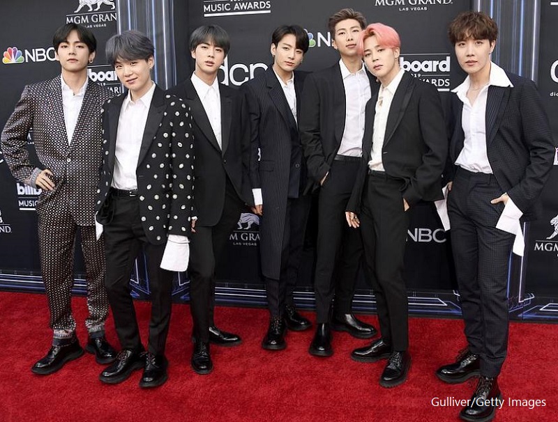 BTS са първата кей поп група, която е номинирана за Грами