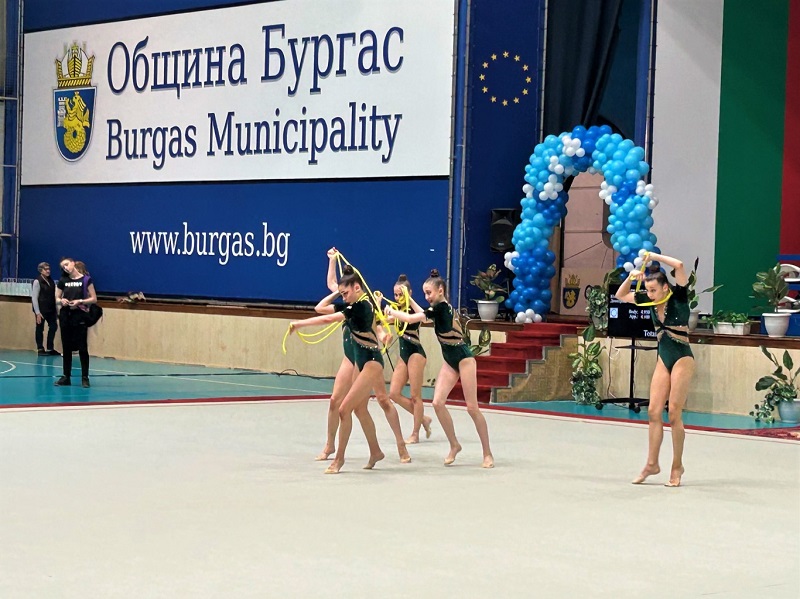 Бургас е домакин на турнира по художествена гимнастика „Жулиета Шишманова“
