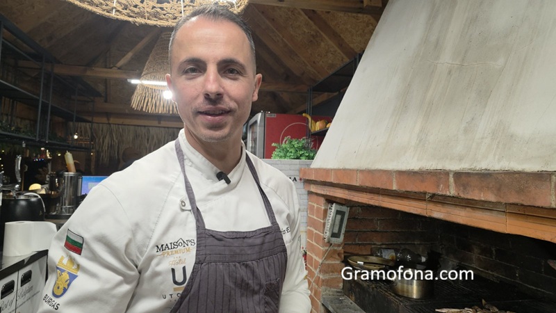 Как ухаят печените свински уши на шеф Стефан Енчев на Utopia Forest