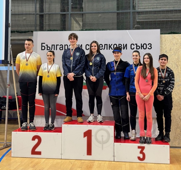 Бургас с републикански шампиони в спортната стрелба