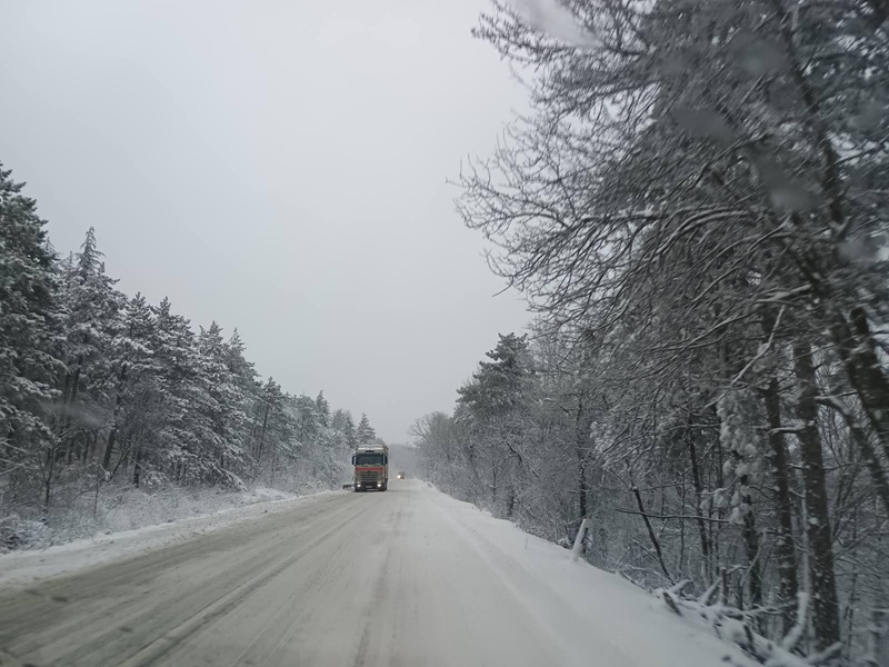 Актуална пътна обстановка в област Бургас