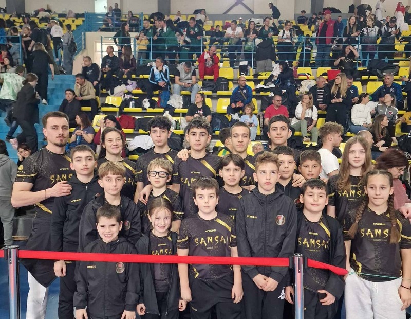 15 медала за бургаските състезатели от КК „Сансай“ от Държавното първенство по карате