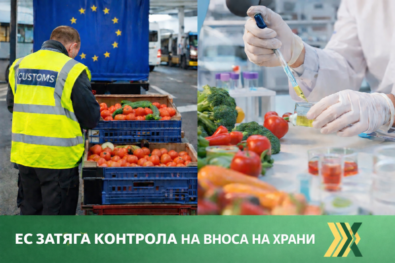 Победа за българските потребители и производители: ЕС затяга контрола на вносните храни