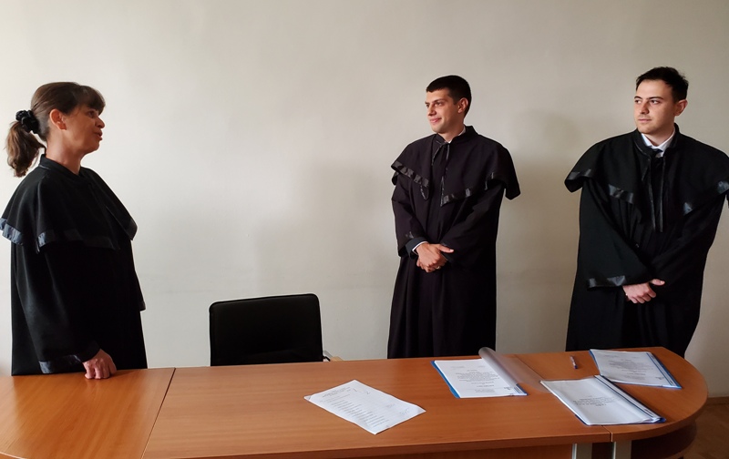 Окръжен съд – Бургас с двама нови младши съдии
