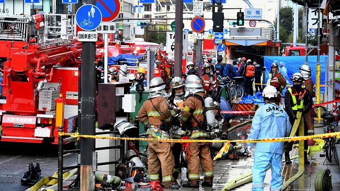 Десетки жертви на пожар в Осака