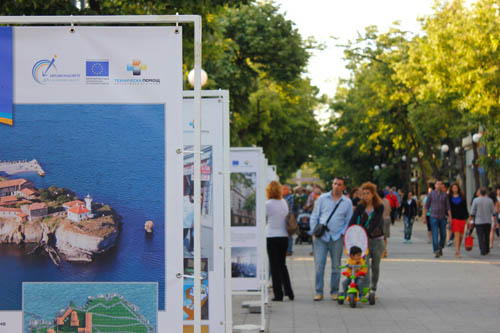 Изложба показва европроектите на Бургас