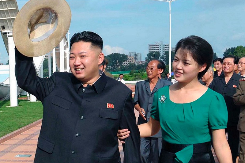 Ким Чен Ун на среща с руския президент