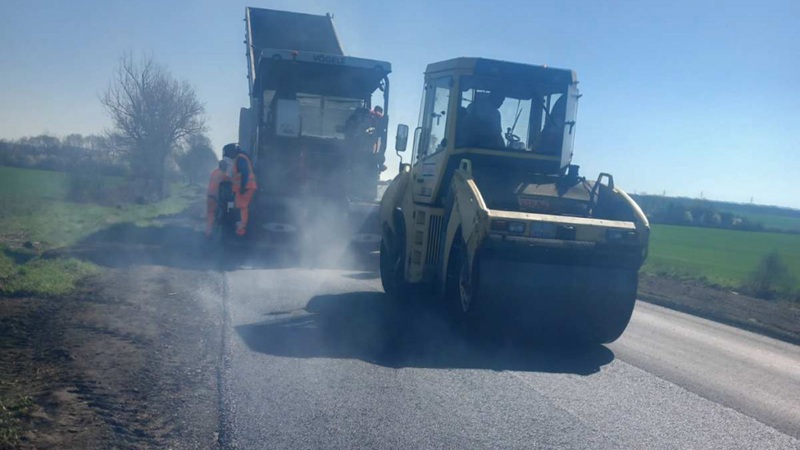 В област Бургас се асфалтират трасетата, по които ще премине Giro d'Italia