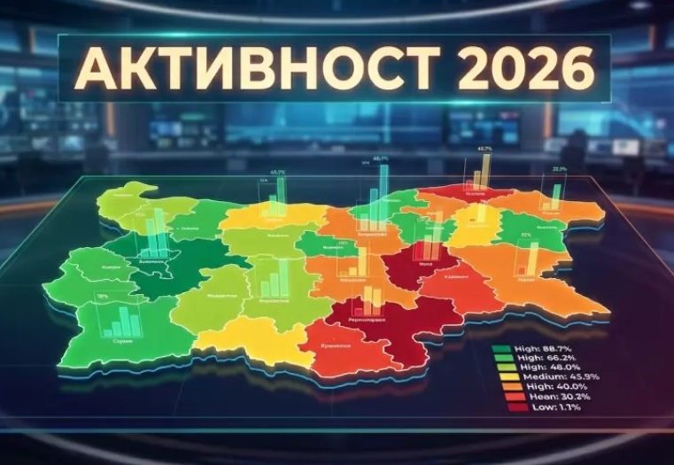 Алфа рисърч: 43.5% е избирателна активност към 18:00 ч.