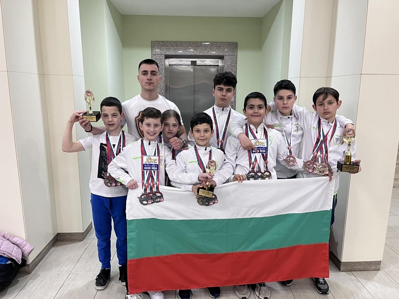 21 медала за Бургас от Европейското първенство по Карате Шотокан