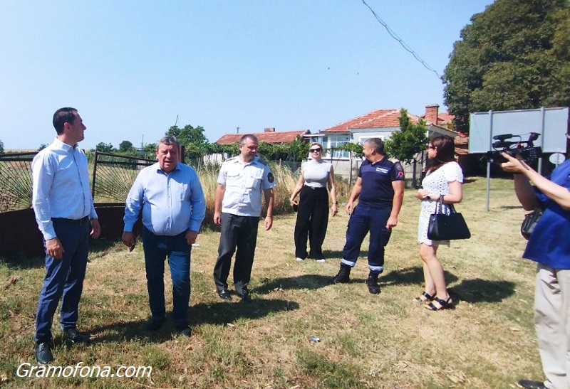 Показаха в Камено къде ще е новата сграда на пожарната