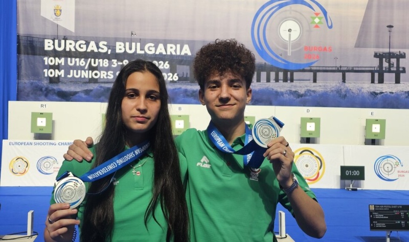 Трети медал за България от Европейското по спортна стрелба в Бургас