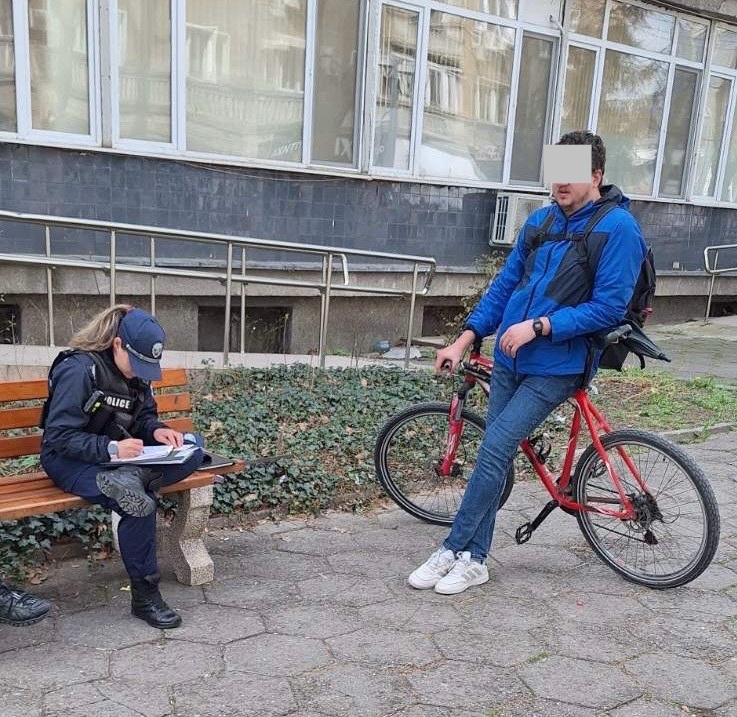 Нова акция на бургаската полиция срещу велосипедистите - нарушители