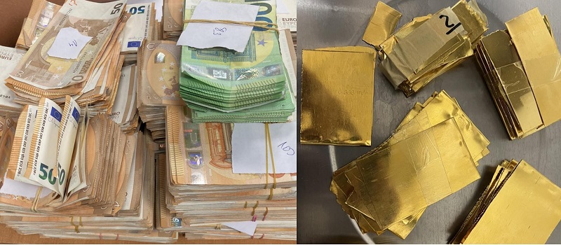 Митничари откриха на ГКПП Малко Търново валута и злато за над половин милион лева