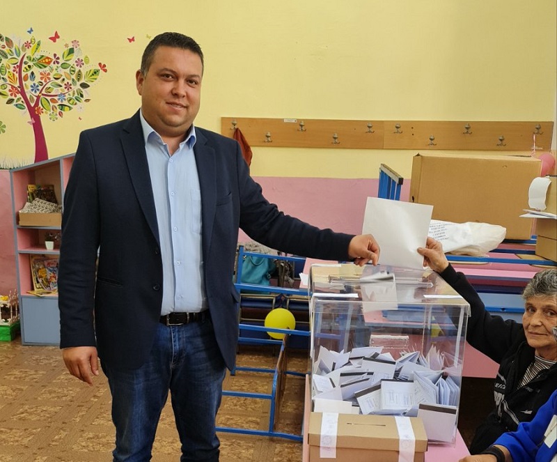 Инж. Димитър Гавазов гласува за европейското развитие на община Сунгурларе