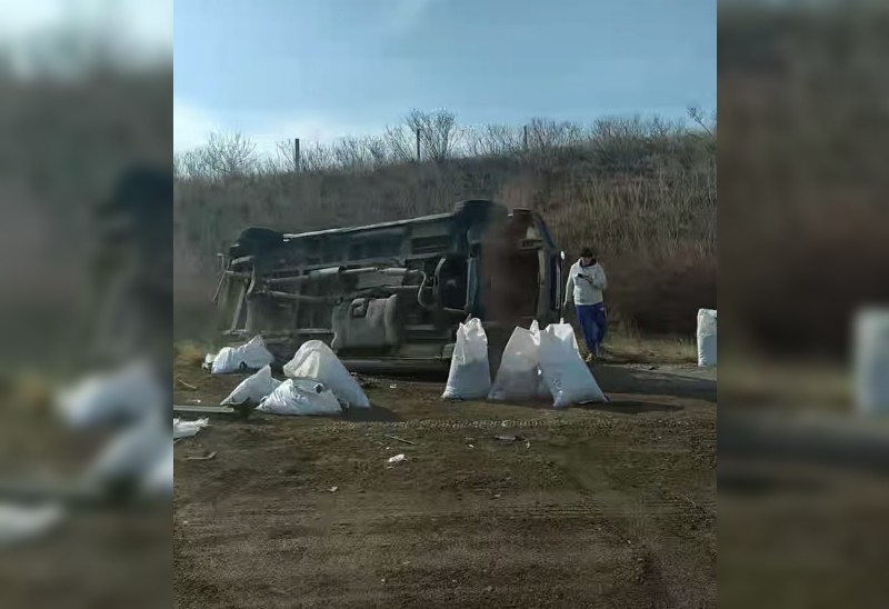 Катастрофа на магистрала Тракия, микробус се обърна в района на Айтос