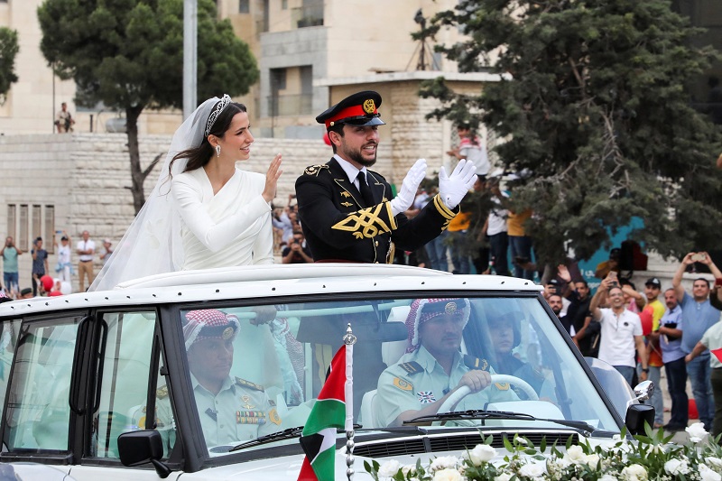 Кралска сватба в Йордания, престолонаследникът се ожени