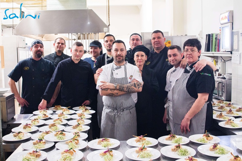 Лео Бианки покори гостите на бургаския ресторант Салини с впечатляващо 5-степенно меню