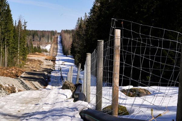 Финландия започна изграждането на ограда по границата си с Русия