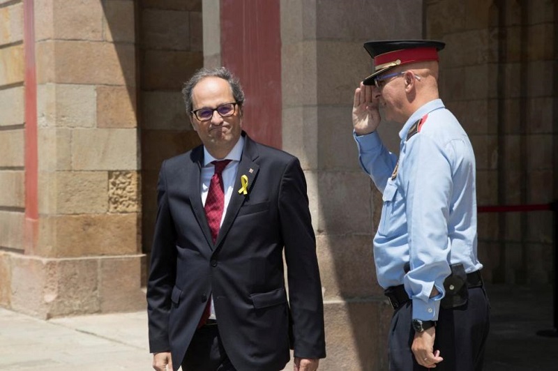 Каталунският лидер обеща да атакува испанската държава