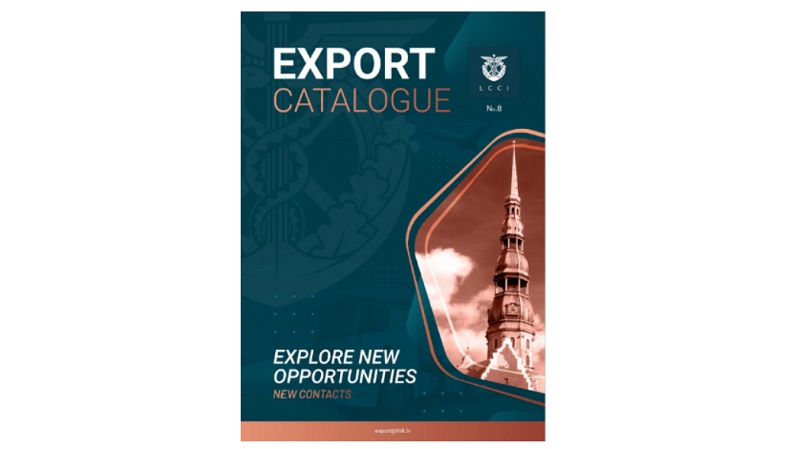 Латвийската търговско-промишлена палата (ЛТПП) издаде своя 8-ми експортен каталог