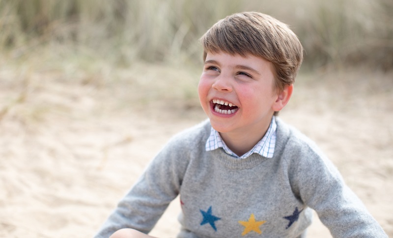Голямата усмивка на малкия принц: Луи навърши 4 години