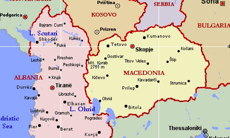 Американски конгресмен предложи подялба на Македония между България и Косово