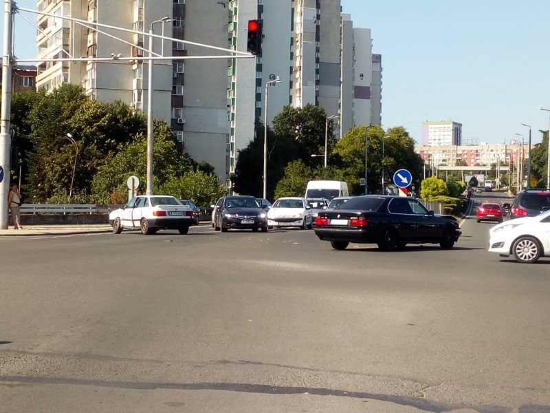Катастрофа на възлово кръстовище в Бургас