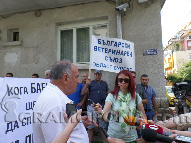 Бургаски ветеринари търсят права в столицата