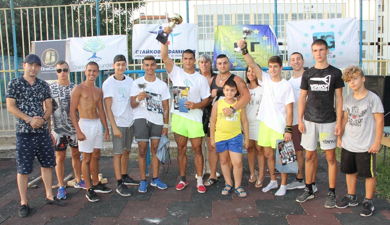 Млади „гладиатори” се състезаваха в Стрийт фитнес турнир - Несебър